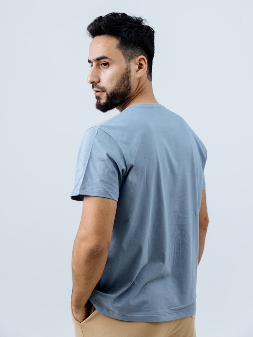 Blue T-shirt - image - 01