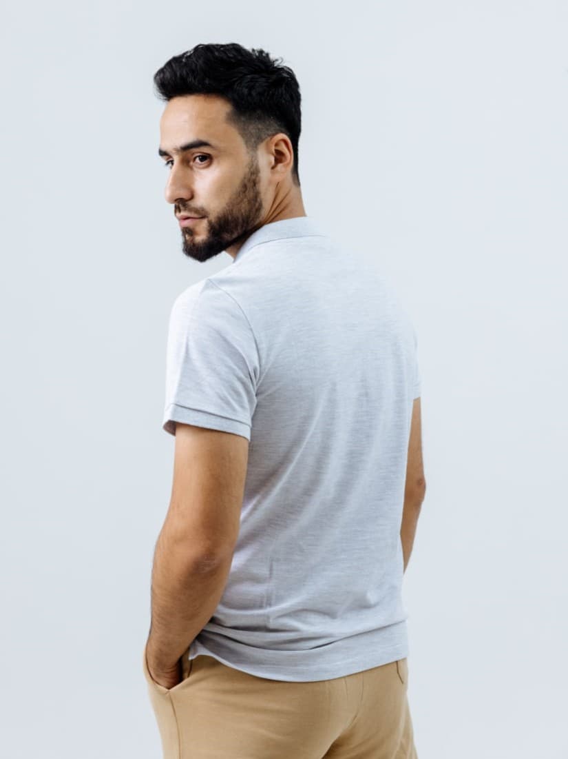 Grey Polo shirt - image - 02