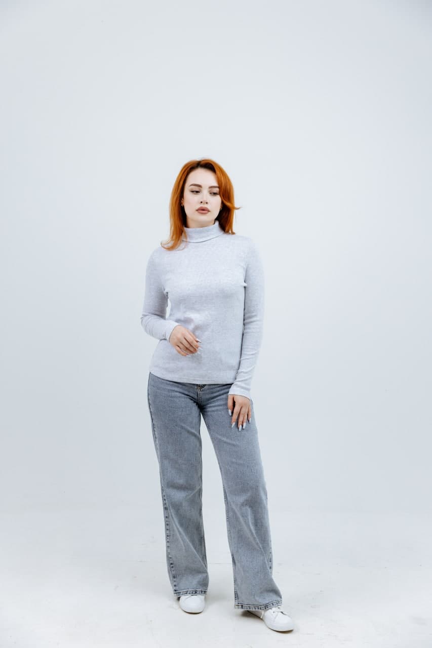 Gray Turtleneck - image - 01