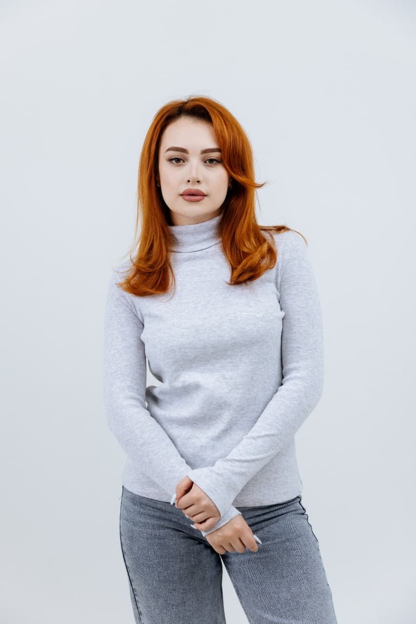 Gray Turtleneck - image - 04