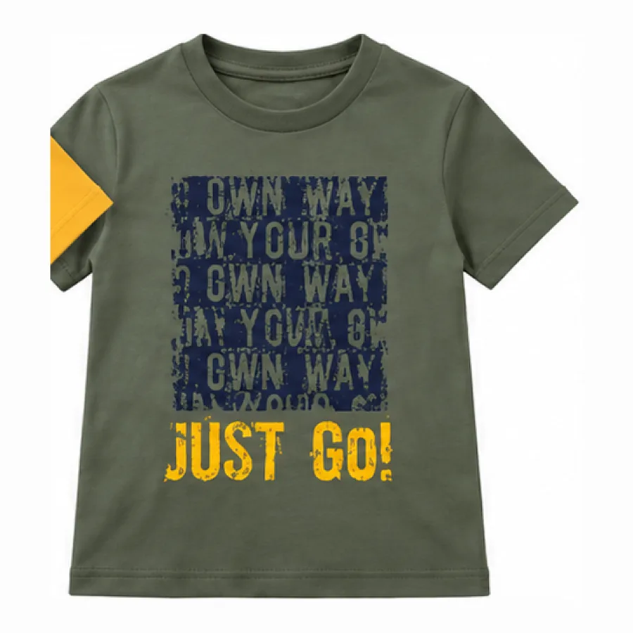 Детская футболка «JUST GO!» 7