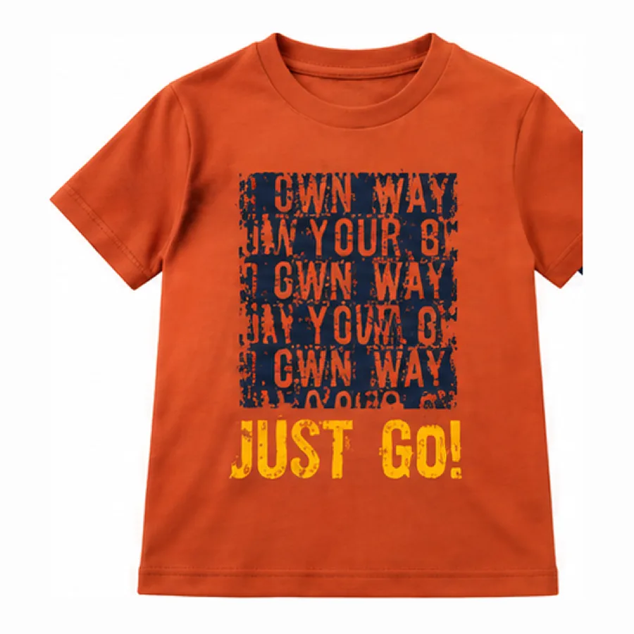 Детская футболка «JUST GO!» 3