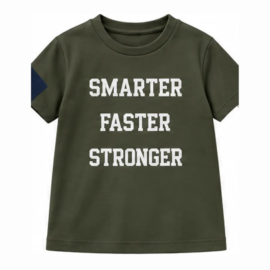 Детская футболка «SMARTER FASTER STRONGER» 3