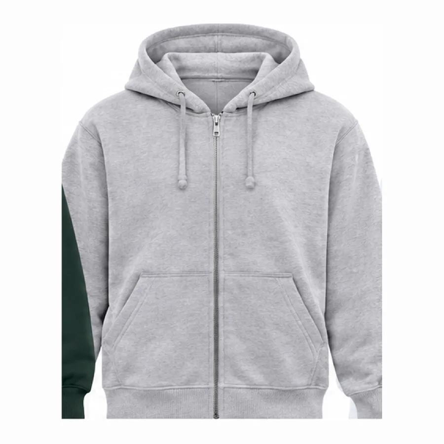 Basic zip hoodie 4